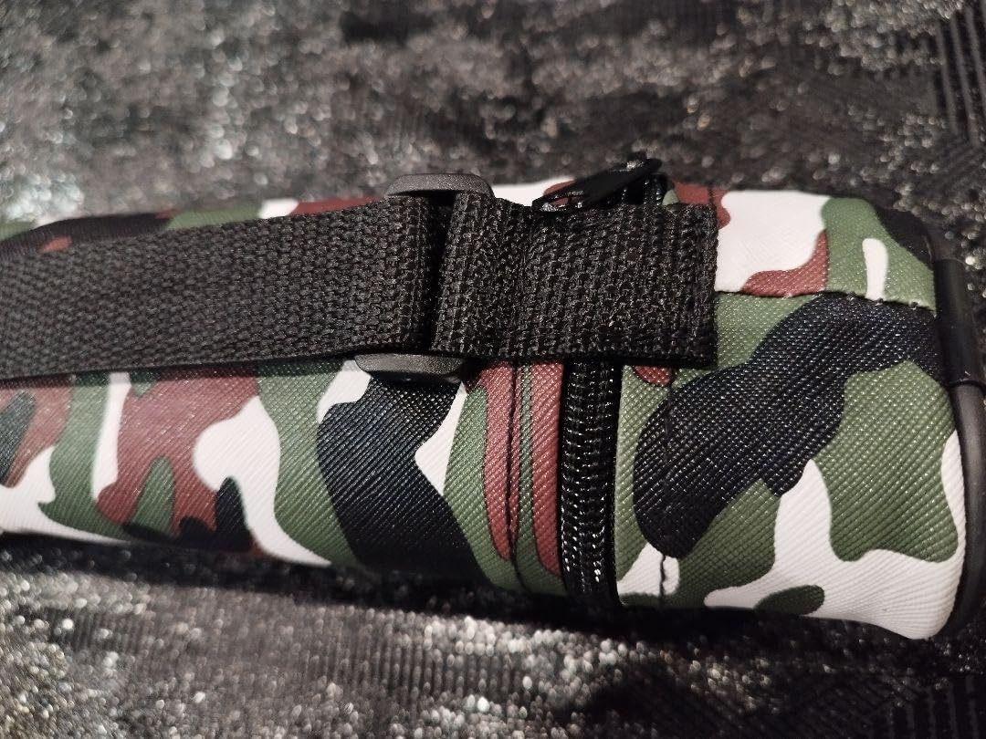 ZAN ビリヤードキューケース 黒 迷彩柄